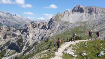 Trekking in the Dolomites