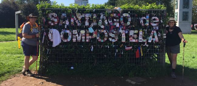 Arriving in Santiago de Compostela on the final day | <i>Sue Finn</i>