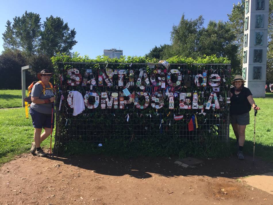 Arriving in Santiago de Compostela on the final day |  <i>Sue Finn</i>