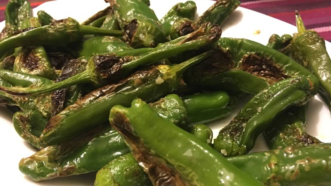 Padrón peppers originally come from northwestern Spain