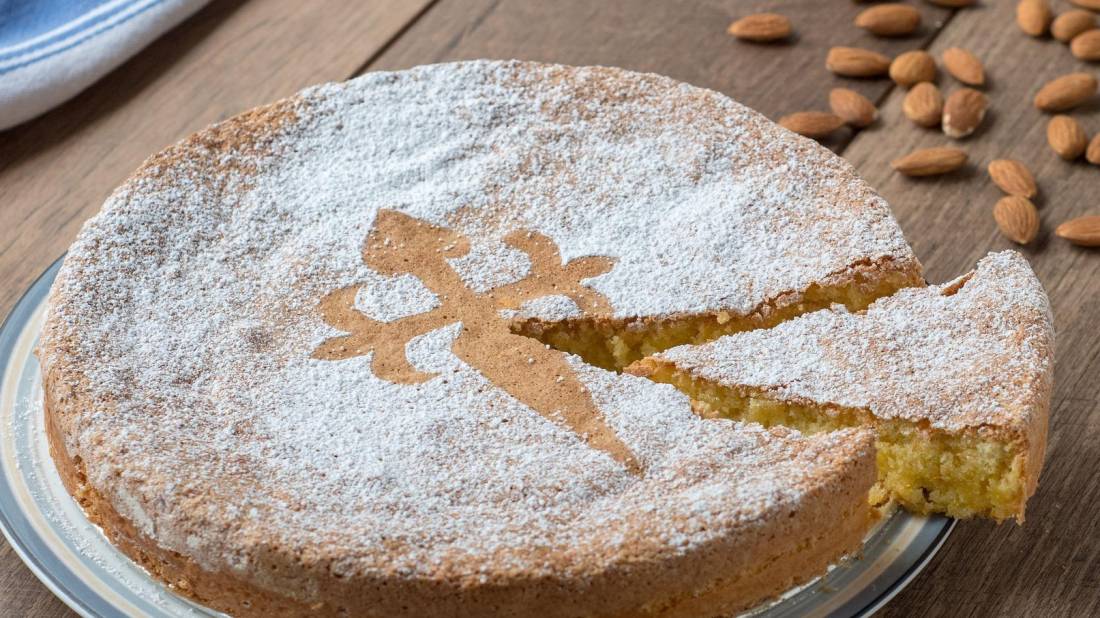 Tarta de Santiago is the perfect sweet treat at the end of your Camino journey