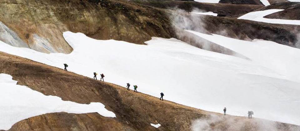 The Laugavegur Trail in Iceland | Rachelle Johnston