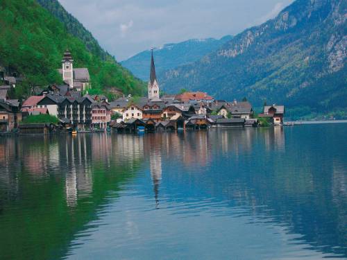 The picturesque village of Hallstatt