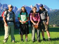 Family group in the Dachstein