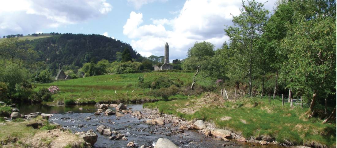 Beautiful scenes along the Wicklow Way