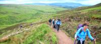 Ascending Conic Hill, Scotland