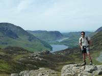 John Above Buttermere, Cumbria UK