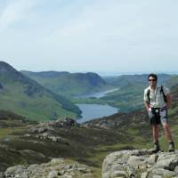 John Above Buttermere, Cumbria UK