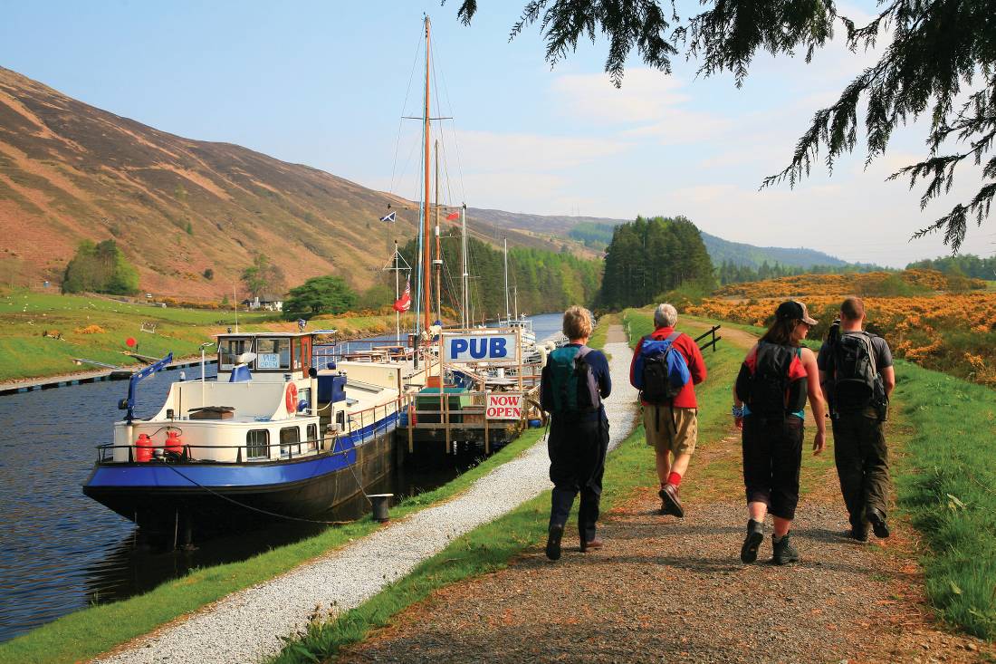 Strolling by the Caledonian Canal, Scotland