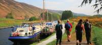 Strolling by the Caledonian Canal, Scotland