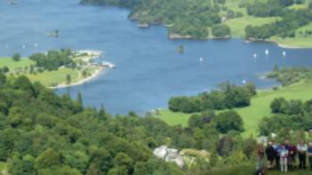 Coast to Coast Trail overlooking Ulswater,John Millen Overlooking Ulswater