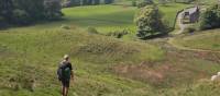 Descending by Hadrians Wall |  <i>John Millen</i>