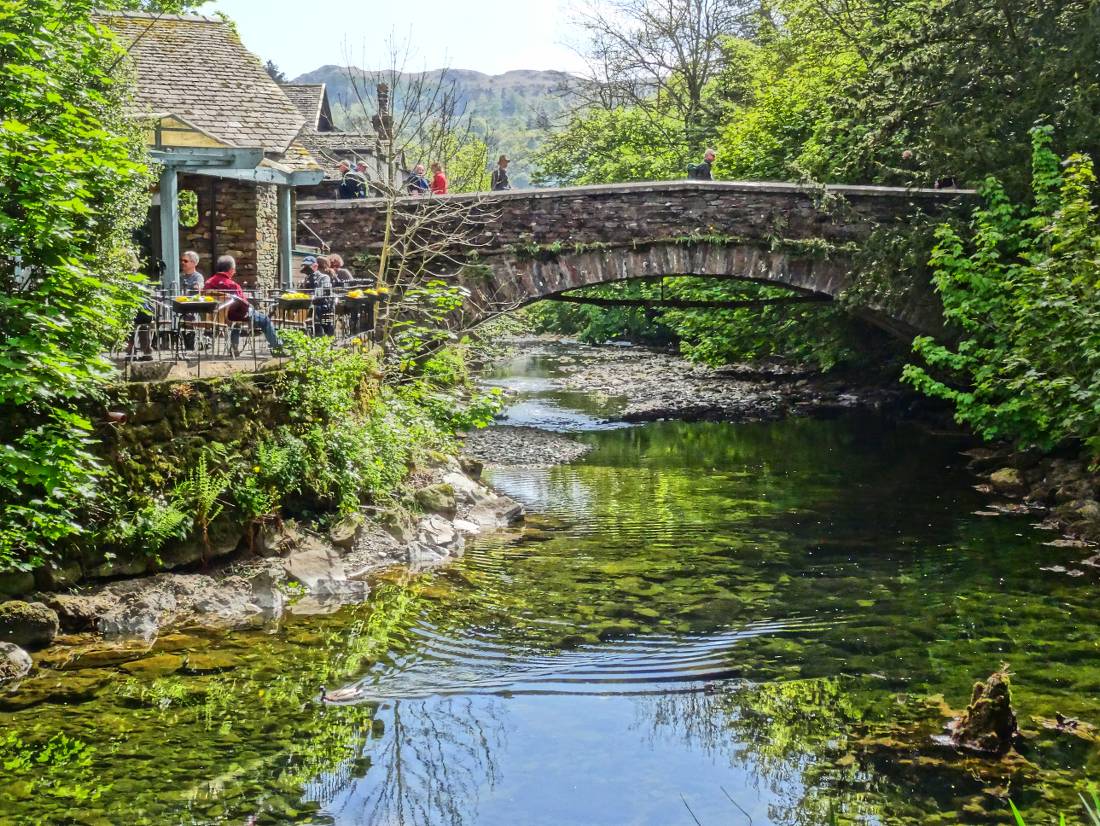 Grasmere Bridge provides a picturesque rest stop on the Coast to Coast Trail |  <i>John Millen</i>