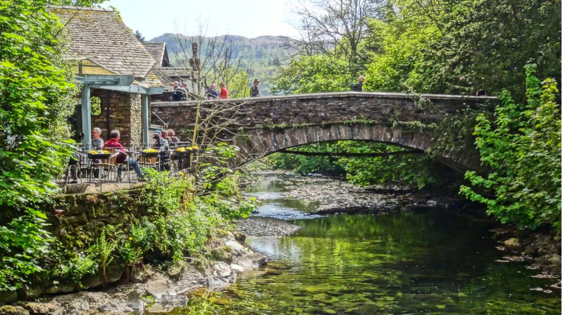 Grasmere Bridge provides a picturesque rest stop on the Coast to Coast Trail |  <i>John Millen</i>