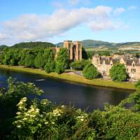 Inverness Cathedral St Andrews, across the River Ness