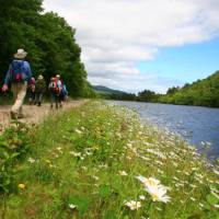 Hiking along the Great Glen Way