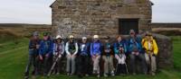 Coast to Coast Trail group resting at Shooting Hut | John Millen