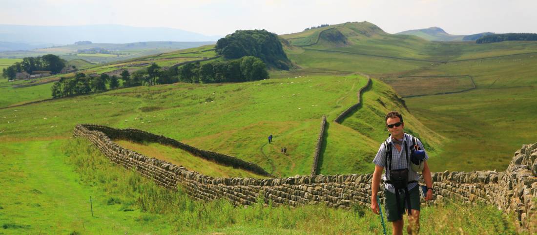 Take a walk back through history along Hadrian's Wall, England