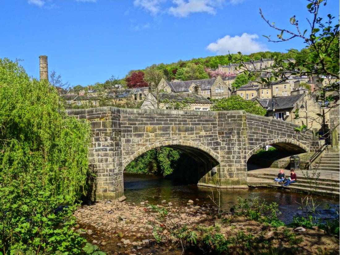 The original Hebden Packhorse Bridge |  <i>John Millen</i>