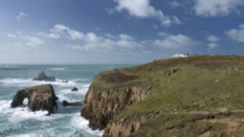 Lands End Cornwall,Istock The stunning Cornish coastline at Lands End