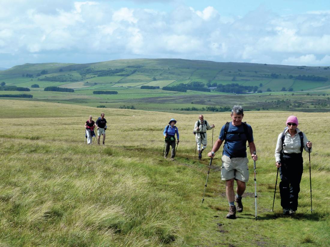 On the moors near Orton Scar, England