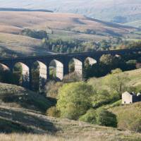 One of the most famous viaducts in Britain, Ribblehead Viaduct