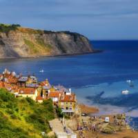 Robin Hoods Bay, the end point of the Coast to Coast walk