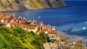 Robin Hoods Bay, the end point of the Coast to Coast walk