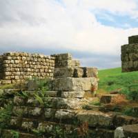 Roman remains  at Housesteads Fort