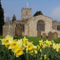 Historic Grinton Church, Yorkshire Dales