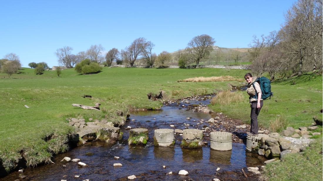 Stepping stones across the Ure