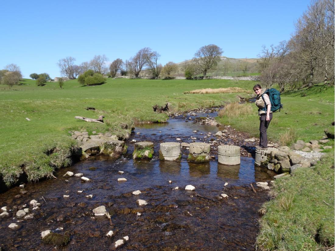 Stepping stones across the Ure