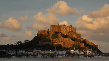 Sherpa Expeditions, Jersey, Channel Island Way,John Millen Chateau Le Mont Orgueil and Gorey Harbour