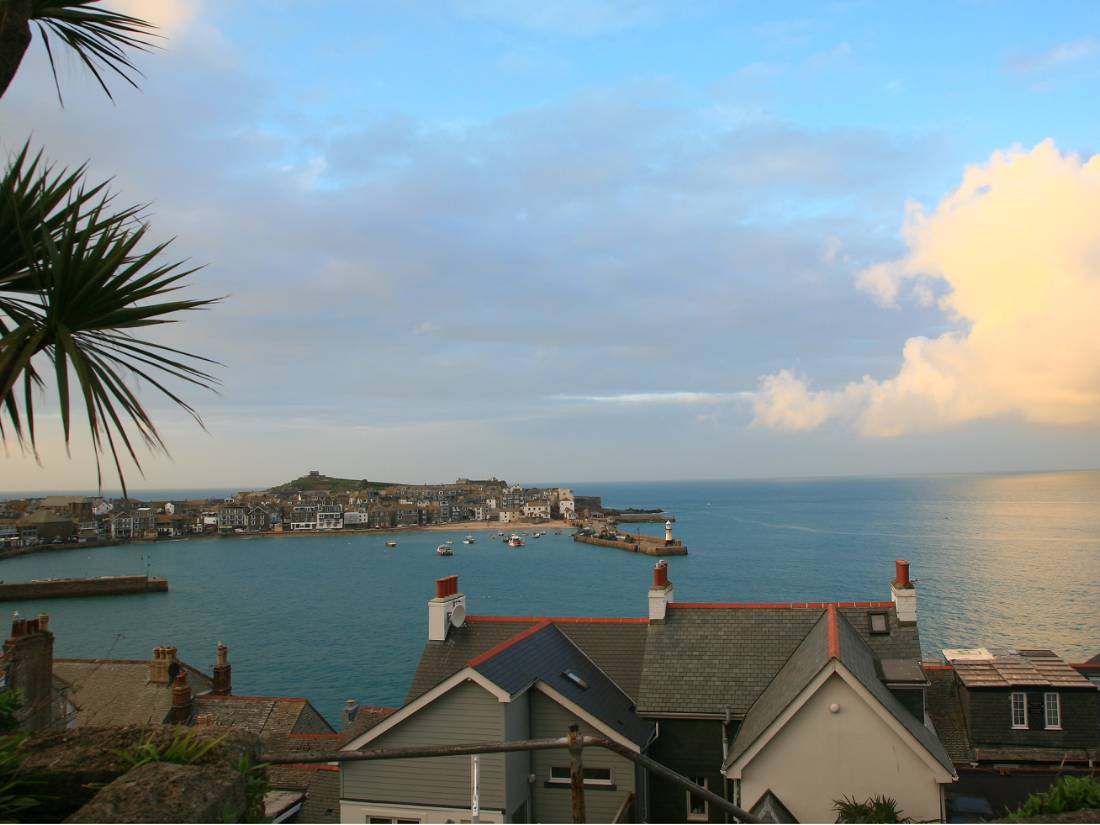 Stunning views looking towards St Ives