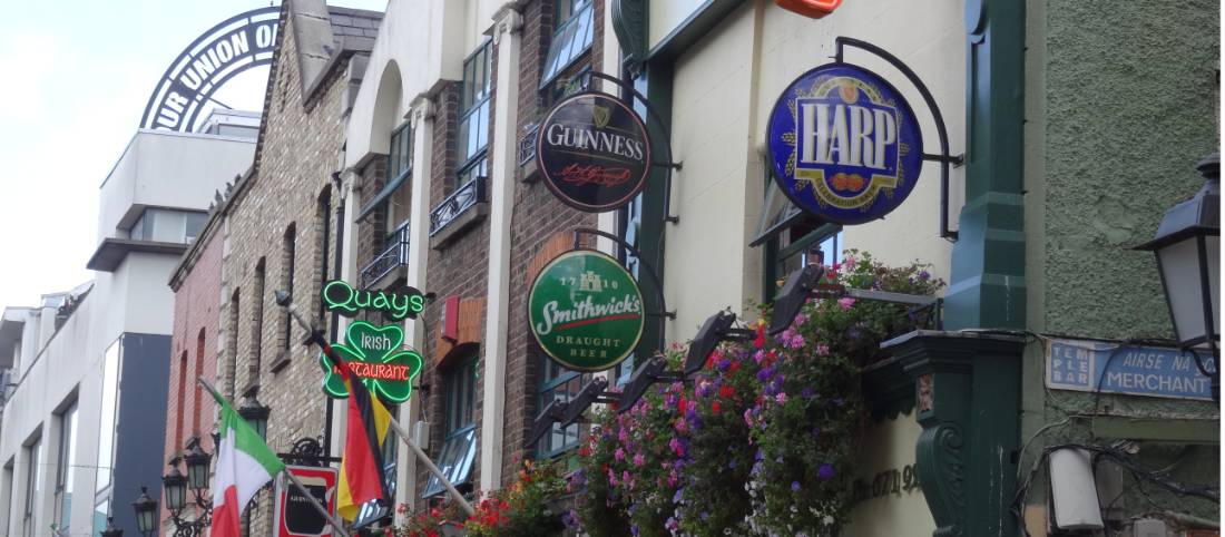 Temple Bar in Dublin |  <i>John Millen</i>