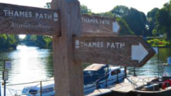 Thames Path signs | John Millen