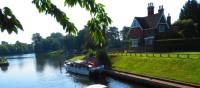 Boats leaving Shepperton Lock | John Millen