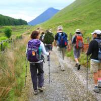 Trail out of Tyndrum