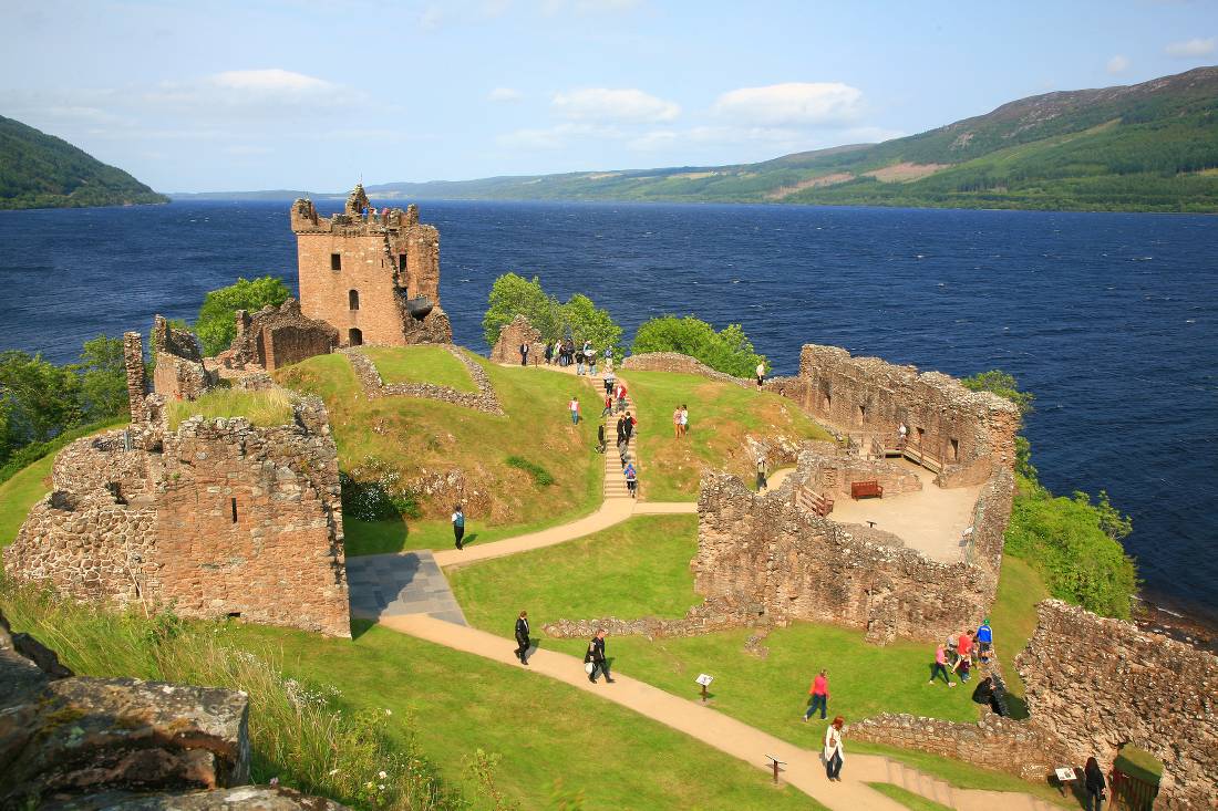 Urquhart Castle, Great Glen Way