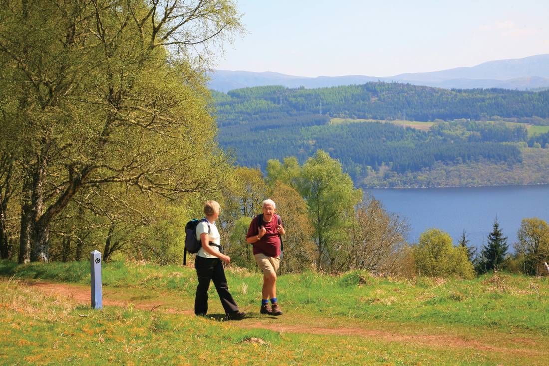 Walking above Invermoriston