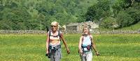 Coast to Coast walkers in Swaledale near Muker