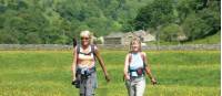 Coast to Coast walkers in Swaledale near Muker