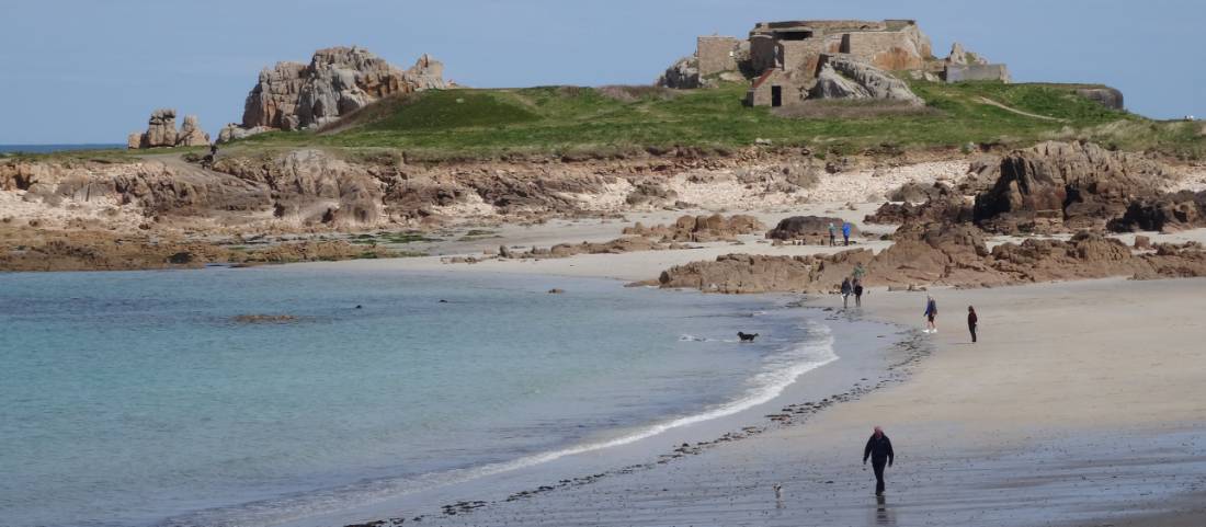 Fort across Saline Bay |  <i>John Millen</i>