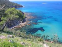 Seaview towards Ayios Yeoryios Island |  <i>John Millen</i>