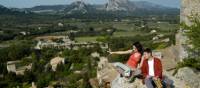 Alpilles mountains in Southern France