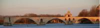 Benezet Bridge over the Rhone, Avignon