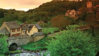 Chely de Aubrac Way of St James Compostela France,John Millen Chely de Aubrac