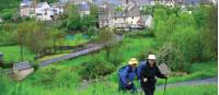 Leaving Chely de Aubrac