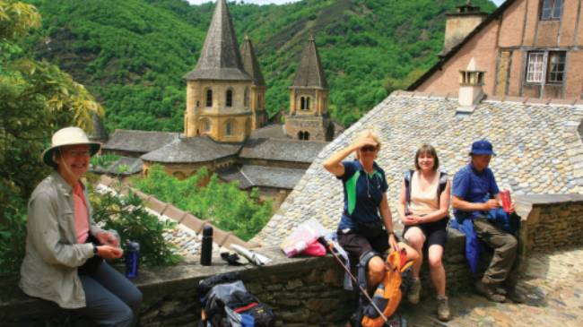 Picnic in Conques