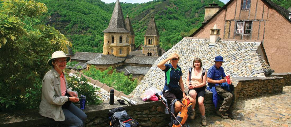 Picnic in Conques